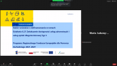 Działanie 6.21 Zwiększenie dostępności usług zdrowotnych i usług opieki długoterminowej, typ 5  - podsumowanie po spotkaniu informacyjnym on-line