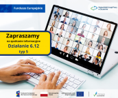 21 października 2025 r. zapraszamy na spotkanie informacyjne w ramach Działania 6.12 Edukacja osób dorosłych, typ 5