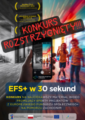 Rozstrzygnięcie konkursu EFS+ w 30 sekund