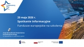 Stacjonarne spotkanie informacyjne „Fundusze europejskie na szkolenia”