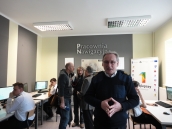 Uroczyste otwarcie pracowni symulatora ECDIS zakupionego w ramach projektu „Najlepszy  w zawodzie”