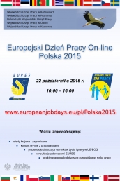 Europejskie targi pracy on-line - Europejski Dzień Pracy – Polska 2015