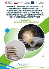 Wyniki pierwszej części badania „Edukacja formalna i nieformalna w województwie zachodniopomorskim” już dostępne