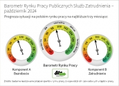 Barometr Rynku Pracy Publicznych Służb Zatrudnienia – październik 2024