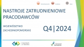 Nastroje zatrudnieniowe pracodawców w województwie zachodniopomorskim w IV kwartale 2024 roku