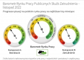 Barometr Europejskiego Rynku Pracy Listopad 2022 - dane dla Polski