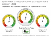 Barometr Europejskiego Rynku Pracy Październik 2021 - dane dla Polski