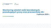 Monitoring szkoleń osób bezrobotnych, poszukujących pracy oraz pracowników w wieku 45+ w województwie zachodniopomorskim w II półroczu 2024 roku