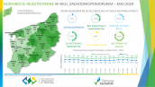Bezrobocie w województwie zachodniopomorskim w maju 2024r.