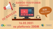 Zawód YouTuber! Zapisz się na bezpłatny webinar.