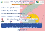 Bezpłatne warsztaty w CIiPKZ w Szczecinie - Sierpień 2019
