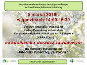 Indywidualne konsultacje z doradcą zawodowym w Koszalińskiej Bibliotece Publicznej