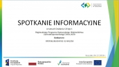 Działanie 6.8 - Informacja po spotkaniu w Koszalinie