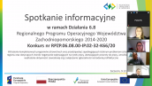 Działanie 6.8 - Informacja po spotkaniu online