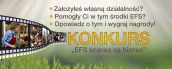 UWAGA KONKURS!!! EFS SZANSĄ NA BIZNES!