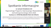Działanie 6.8 RPO WZ (rehabilitacja poudarowa) – informacja po spotkaniu online