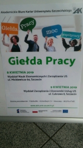 IX Giełdy Pracy na Uniwersytecie Szczecińskim