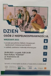 Dzień Osób z Niepełnosprawnością w Domu Kultury Krzemień w Szczecinie