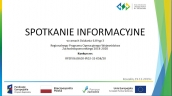 Działanie 6.8 - Informacja po spotkaniu w Koszalinie