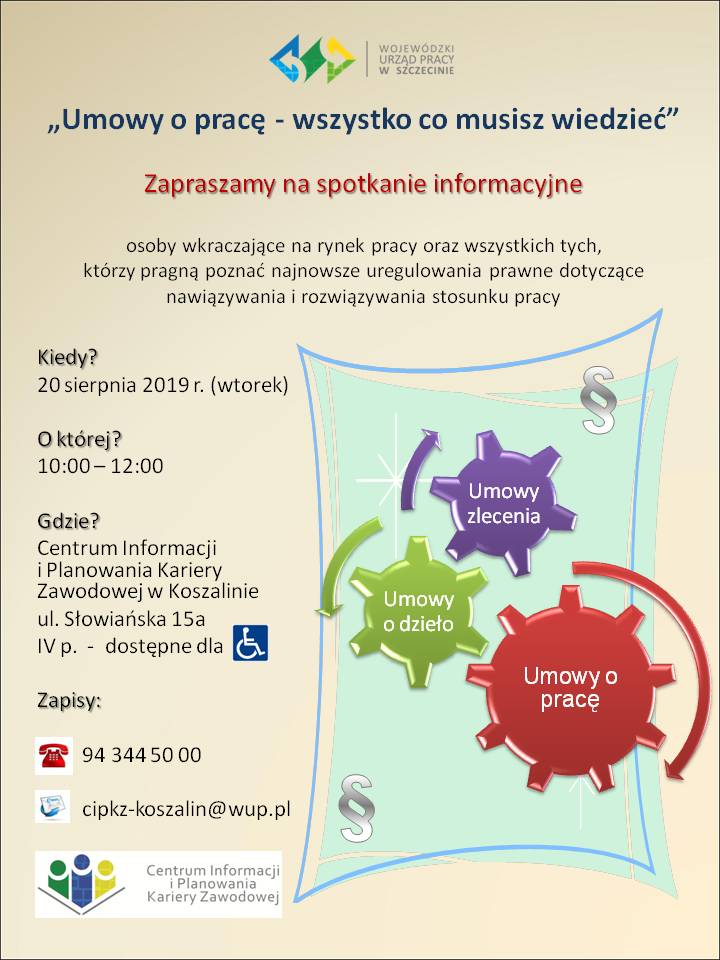 Centrum Informacji I Planowania Kariery Zawodowej Centrum Informacji i Planowania Kariery Zawodowej w Koszalinie - Prawo